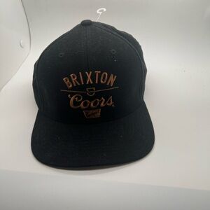 Brixton Black and Gold Coors Hat